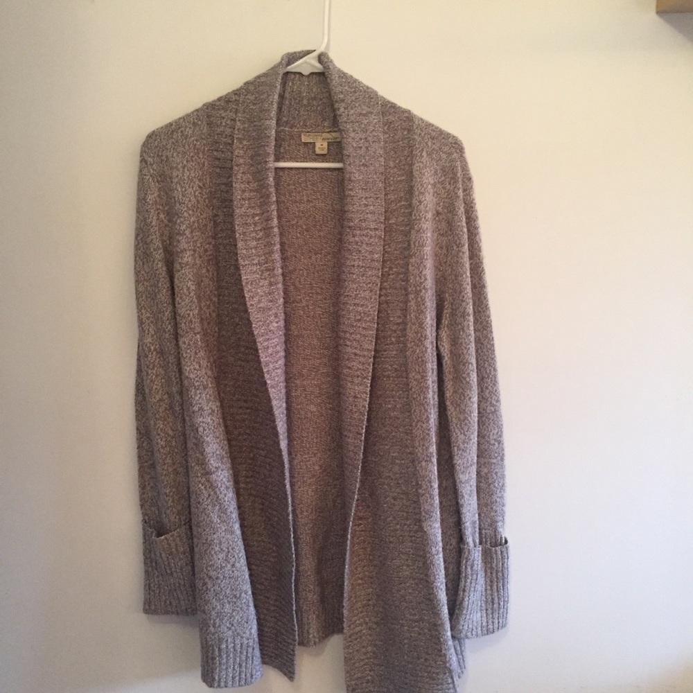 New York & Company Gray Cardigan